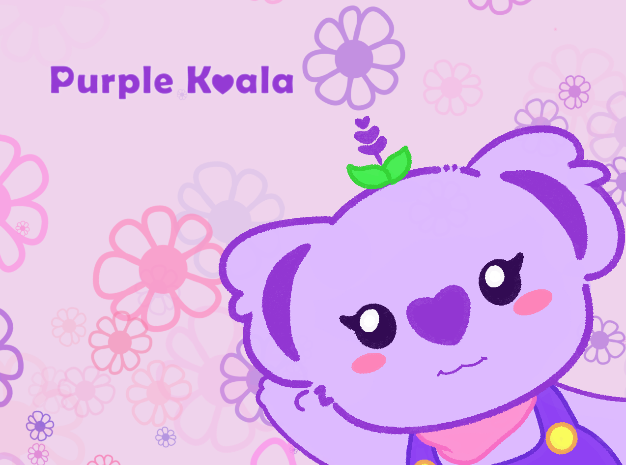 Purple Koala